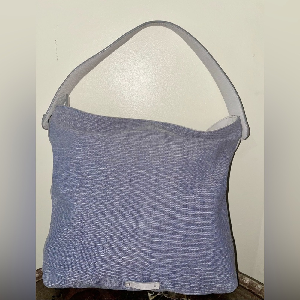 Fossil Blue and Gray Shoulder Bag. Denim. Very good used condition.